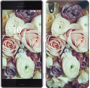 

Чехол Букет роз для Sony Xperia Z3 Dual 452375