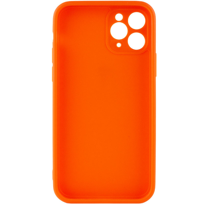 Фото Силиконовый чехол Candy Full Camera для Apple iPhone 11 Pro (5.8") (Оранжевый / Orange) на vchehle.ua