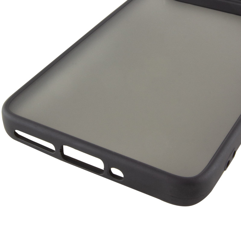 Чехол TPU+PC Lyon Frosted для Xiaomi Redmi Note 14 Pro 4G (Black) в магазине vchehle.ua