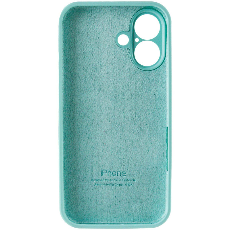 Замовити Чохол Silicone Case Full Camera Protective (AA) на Apple iPhone 16 Plus (6.7") (Бірюзовий / Marine Green) на vchehle.ua