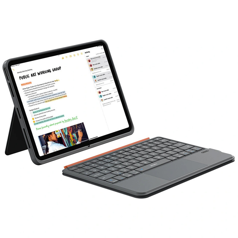 Фото Чехол-клавиатура WIWU MK-005 3 in 1 for iPad 10.2''/10.5'' (Grey) на vchehle.ua