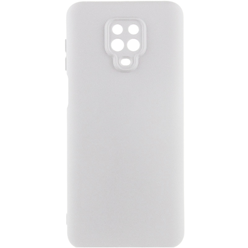 Чохол Silicone Cover Lakshmi Full Camera (AA) на Xiaomi Redmi Note 9s / Note 9 Pro / Note 9 Pro Max (Білий / White)