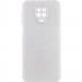 Чохол Silicone Cover Lakshmi Full Camera (AA) на Xiaomi Redmi Note 9s / Note 9 Pro / Note 9 Pro Max (Білий / White)