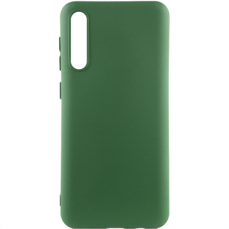 Чохол Silicone Cover Lakshmi (AA) на Samsung Galaxy A50 (A505F) / A50s / A30s (Зелений / Dark green)