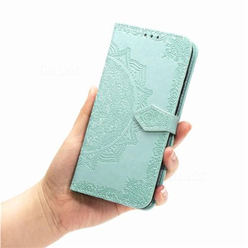 Купить Кожаный чехол-книжка Art Case с визитницей для Samsung Galaxy A10s (Бирюзовый) на vchehle.ua