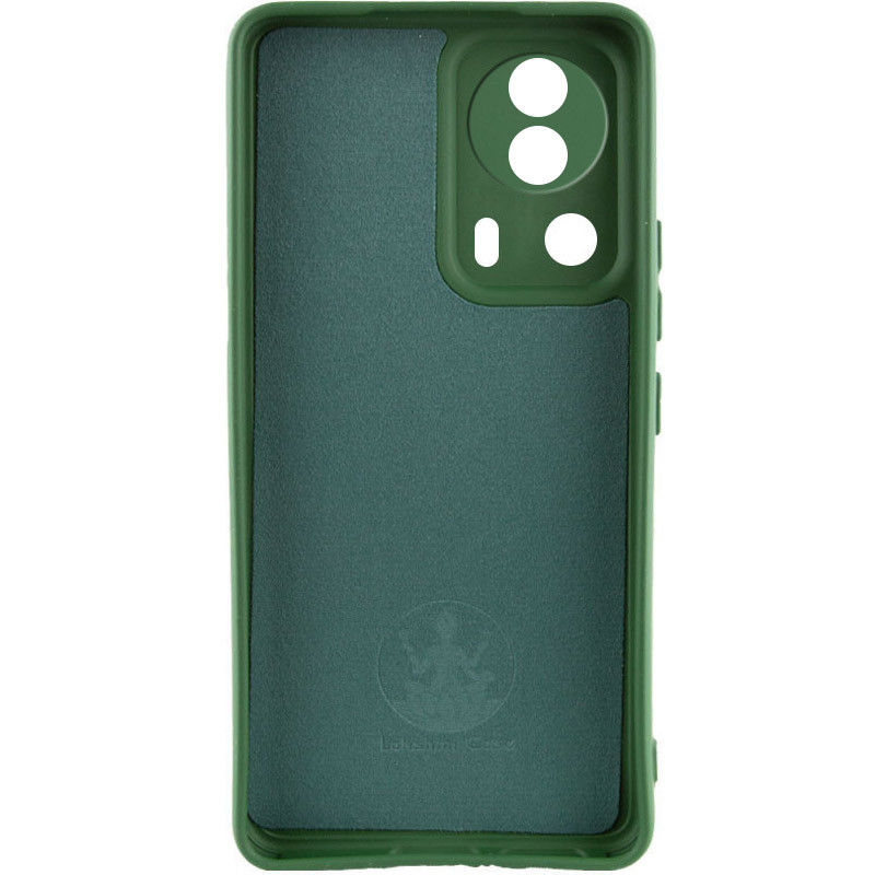 Фото Чохол Silicone Cover Lakshmi Full Camera (A) на Xiaomi 13 Lite (Зелений / Dark green) на vchehle.ua