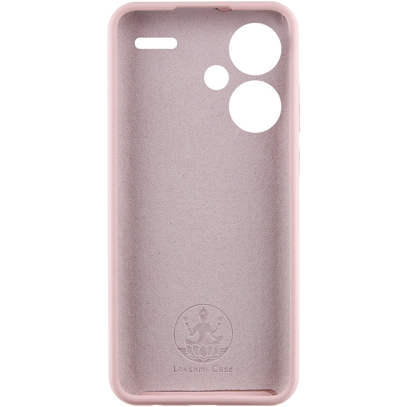 Фото Чохол Silicone Cover Lakshmi Full Camera (AAA) на Xiaomi Redmi Note 13 Pro+ (Рожевий / Pink Sand) на vchehle.ua