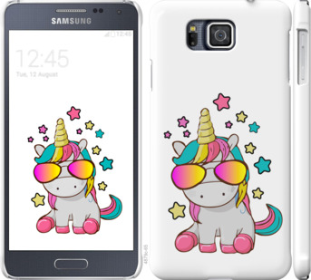 

Чохол Єдиноріг в окулярах на Samsung Galaxy Alpha G850F 911551