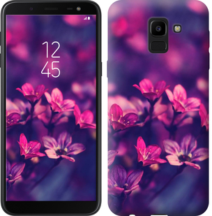 

Чохол Пурпурні квіти на Samsung Galaxy J6 2018 631322