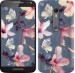 Чехол Нарисованные цветы для Motorola Moto X Style