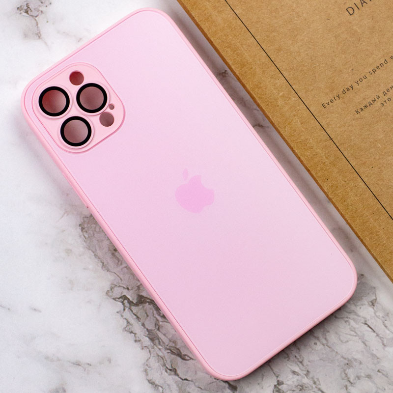 Купити Чохол TPU+Glass Sapphire matte case на Apple iPhone 12 Pro Max (6.7") (Chanel Pink) на vchehle.ua
