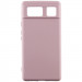 Чехол Silicone Cover Lakshmi (A) для Google Pixel 6 (Розовый / Pink Sand)