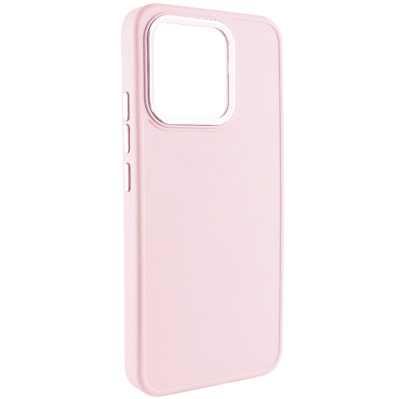 TPU чехол Bonbon Metal Style для Xiaomi Redmi 13C / Poco C65 (Розовый / Light pink)