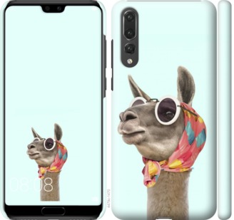 

Чехол Модная лама для Huawei P20 Pro 753341