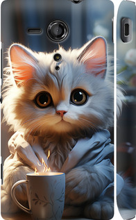 Чехол White cat для Sony Xperia SP M35H