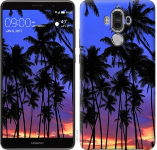 

Чехол Пальмы для Huawei Mate 9 759309