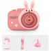 Замовити Фотокамера-генератор мильних бульбашок 9996 Children's camera (Rabbit / Pink) на vchehle.ua