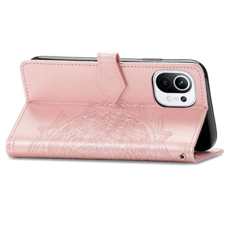 

Кожаный чехол (книжка) Art Case с визитницей для Xiaomi Mi 11 Lite (Розовый) 1172371