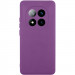 Чехол Silicone Cover Lakshmi Full Camera (AAA) для Xiaomi Redmi Note 14 Pro 5G (Сливовый / Purple)