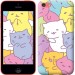 Чехол Котики для iPhone 5c