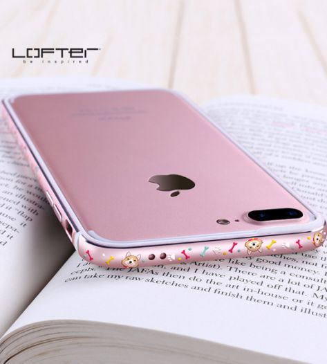 

Металевий бампер Lofter Cutie Series для iPhone 7 plus (5.5'') (Собачка) 55515