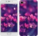 Чехол Пурпурные цветы для Meizu U10
