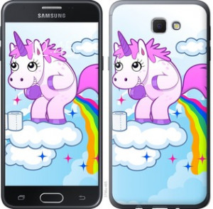 Чехол Единорожка для Samsung Galaxy J7 Prime