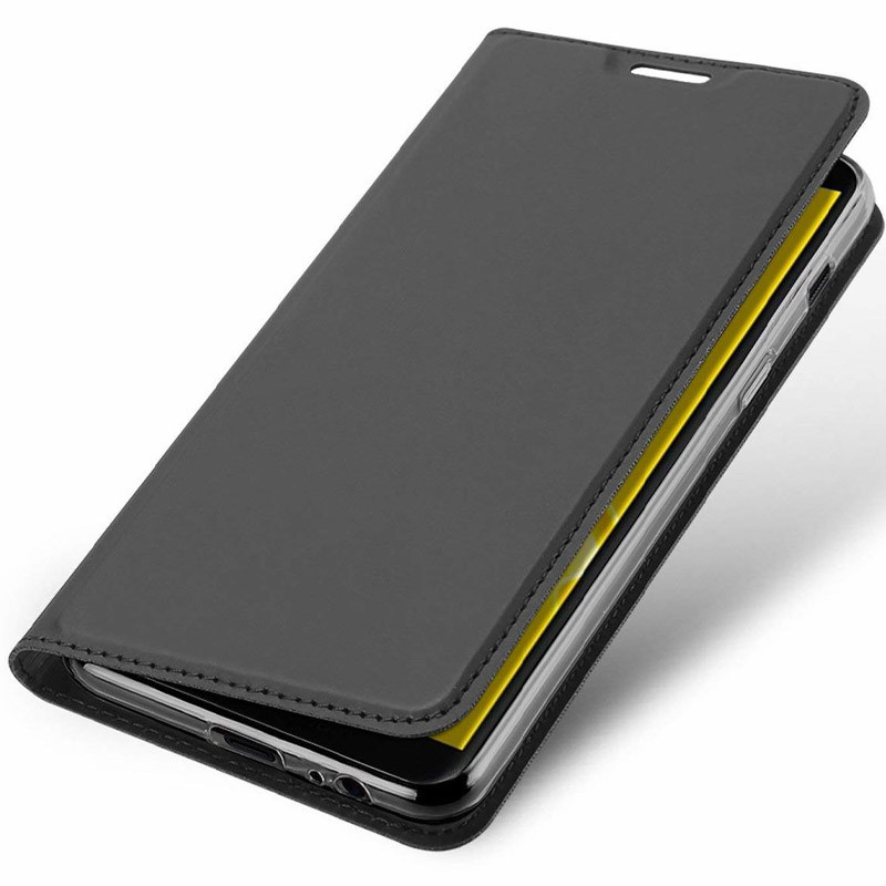 Чехол-книжка Dux Ducis с карманом для визиток для Samsung J600F Galaxy J6 (2018) (Черный) в магазине vchehle.ua