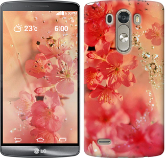 

Чохол Рожеві квіти для LG D856 Dual G3 324041