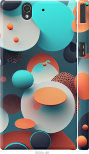 

Чехол Горошек абстракция для Sony Xperia Z C6602 1543452