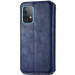 Фото Кожаный чехол книжка GETMAN Cubic (PU) для Samsung Galaxy A53 5G (Синий) на vchehle.ua