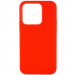 Чехол Silicone Case Full Protective (AA) NO LOGO для Apple iPhone 14 Pro (6.1") (Красный / Red)