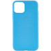 Силіконовий чохол Candy на Apple iPhone 12 Pro Max (6.7") (Блакитний)