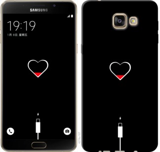 

Чехол Подзарядка сердца для Samsung Galaxy A9 Pro 721061