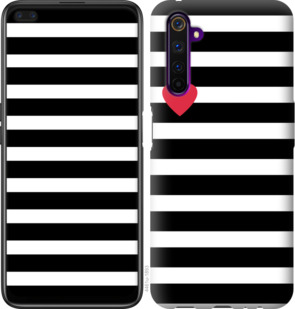 

Чохол Чорно-білі смуги на Realme 6 Pro 920080