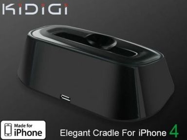 Кредл Elegant Cradle (черный) для Iphone 4
