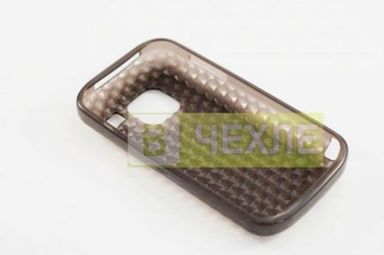 #TPU чехол  для Nokia E5 (Черный (диамант))