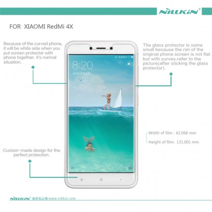 Заказать Защитная пленка Nillkin Crystal для Xiaomi Redmi 4X на vchehle.ua