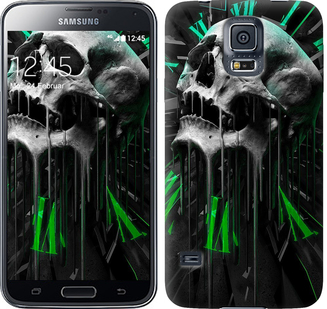 

Чехол Череп-часы для Samsung Galaxy S5 Duos SM G900FD 352630