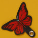 Фото Шнурок Butterfly (10мм) 140см (Red) в маназині vchehle.ua
