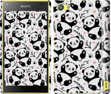 Чехол Панды для Sony Xperia Z5 Compact E5823