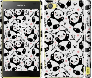 Чехол Панды для Sony Xperia Z5 Compact E5823