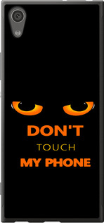 Чехол Don't touch the phone для Sony Xperia XA1 G3112