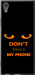 Чехол Don't touch the phone для Sony Xperia XA1 G3112