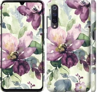 

Чехол Цветы акварелью для Xiaomi Mi A3 777240