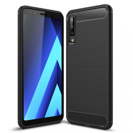 

TPU чехол Slim Series для Samsung A750 Galaxy A7 (2018) (Черный) 666277