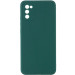 Силіконовий чохол Candy Full Camera на Samsung Galaxy A02s (Зелений / Forest green)