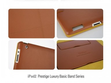 Кожаный чехол Zenus Prestige Luxury (2 цвета) для Apple IPAD2