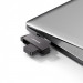 Фото Уценка Флеш-накопитель Usams US-ZB197 USB 3.0 Rotatable High Speed – 128GB (Вскрытая упаковка / Iron-grey) в магазине vchehle.ua