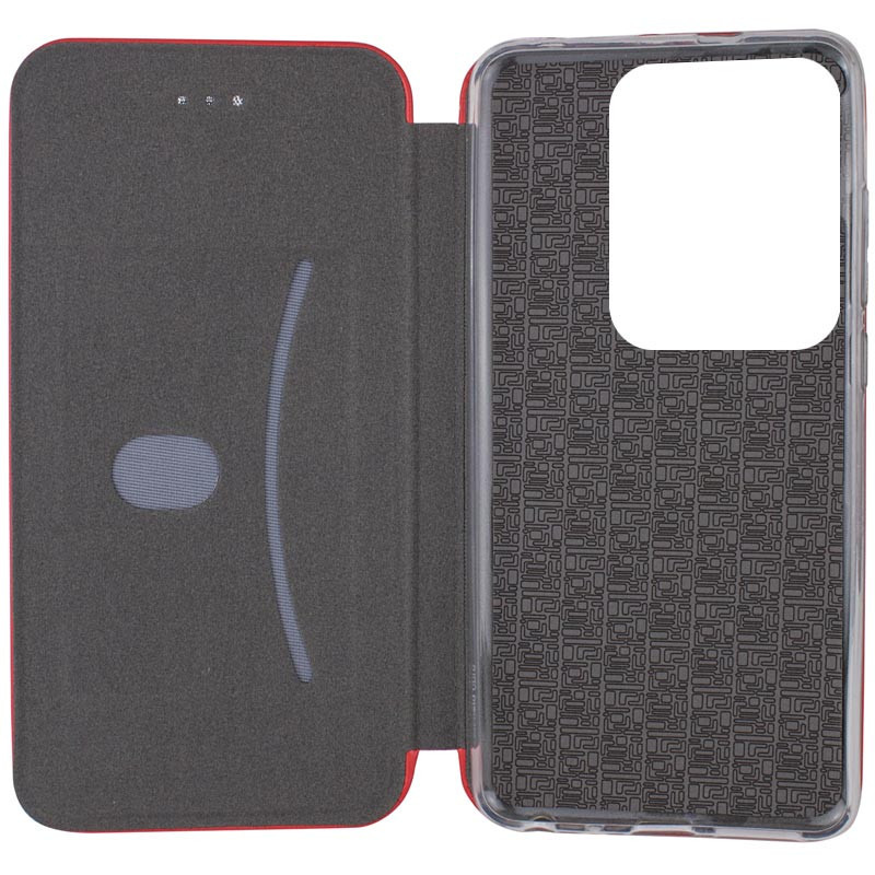 Кожаный чехол-книжка Classy для Infinix Hot 40i / Spark Go 2024 / Spark 20 (Красный) в магазине vchehle.ua
